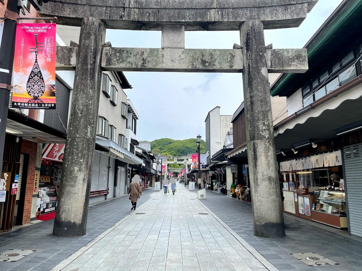 太宰府天満宮参道-緊急事態宣言