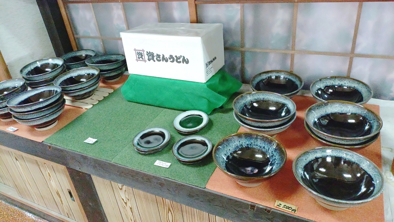 小石原焼民陶祭の食器