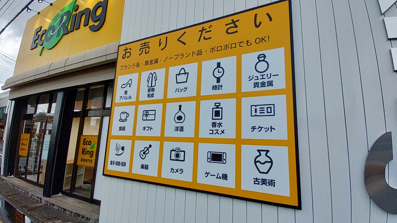 EcoRingの看板