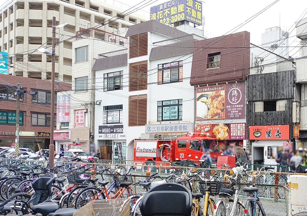 西鉄二日市駅前