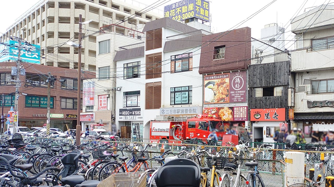 西鉄二日市駅前