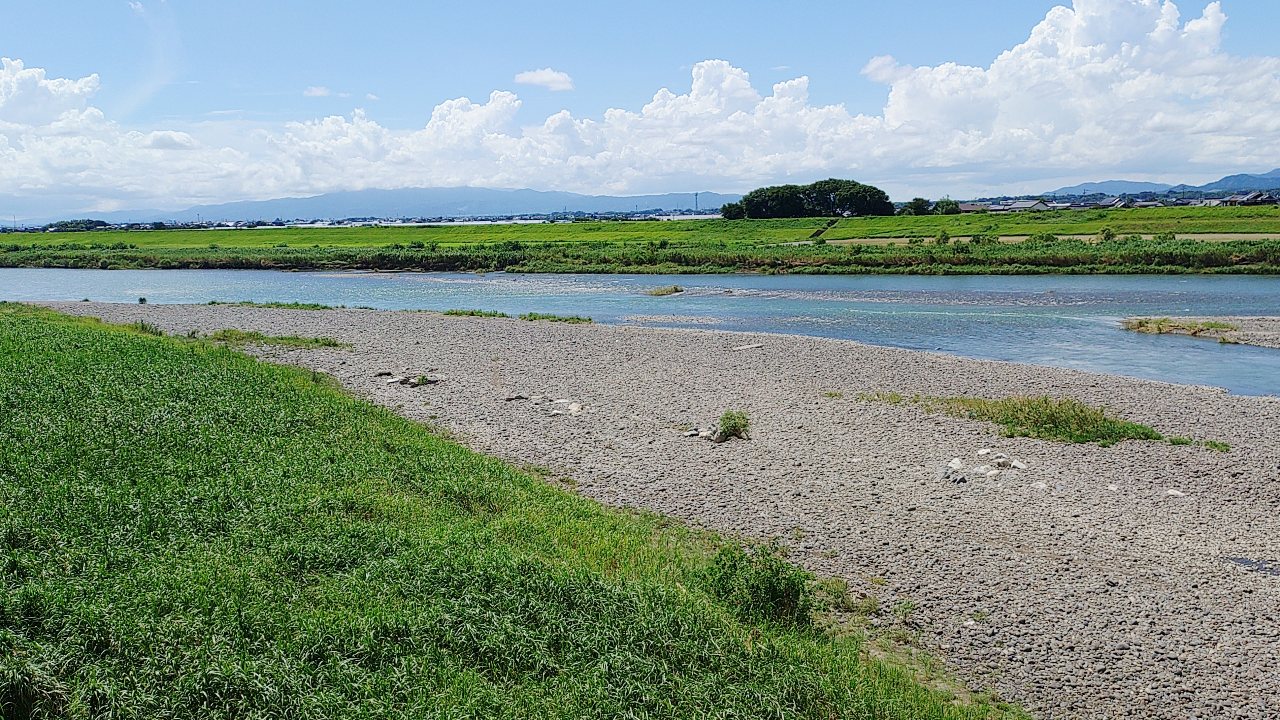 筑後川河川敷