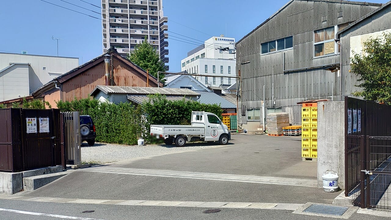 大賀酒造の工場