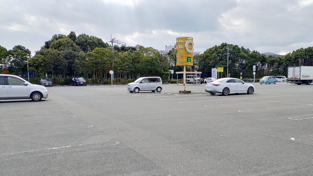 イオンモール筑紫野のC駐車場