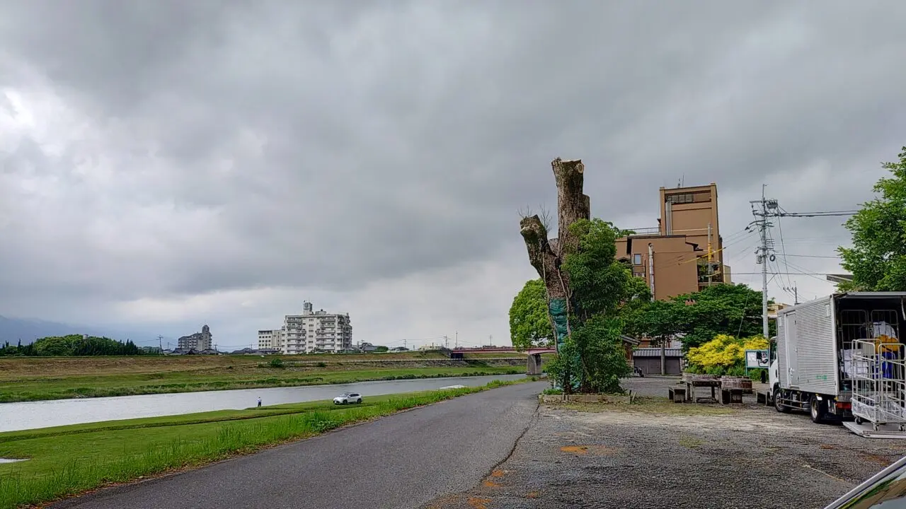 原鶴温泉花火大会の開催予定地