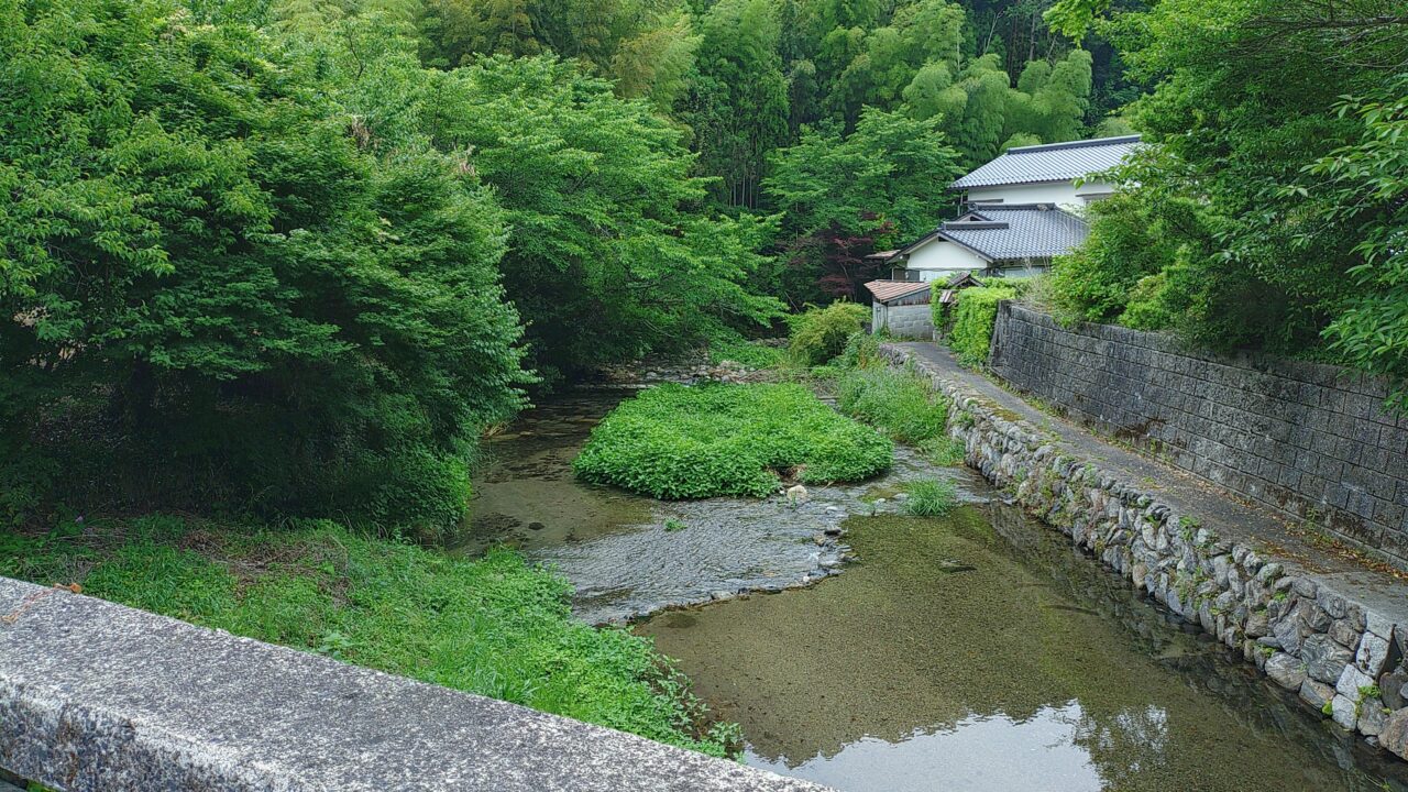 秋月の今小路橋