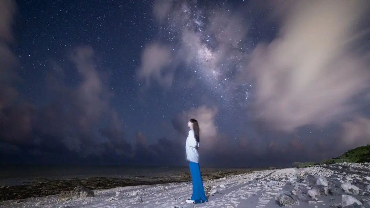 沖縄の夜空
