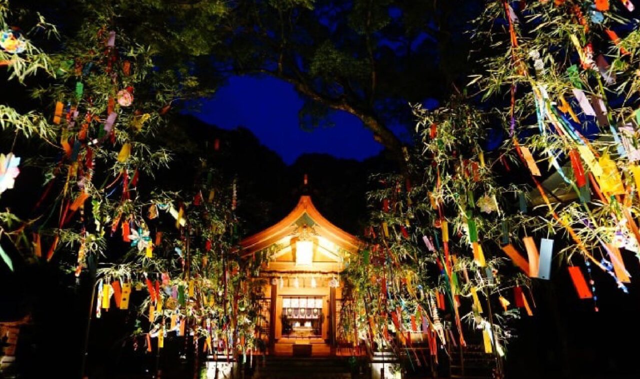 竈門神社の七夕祭り