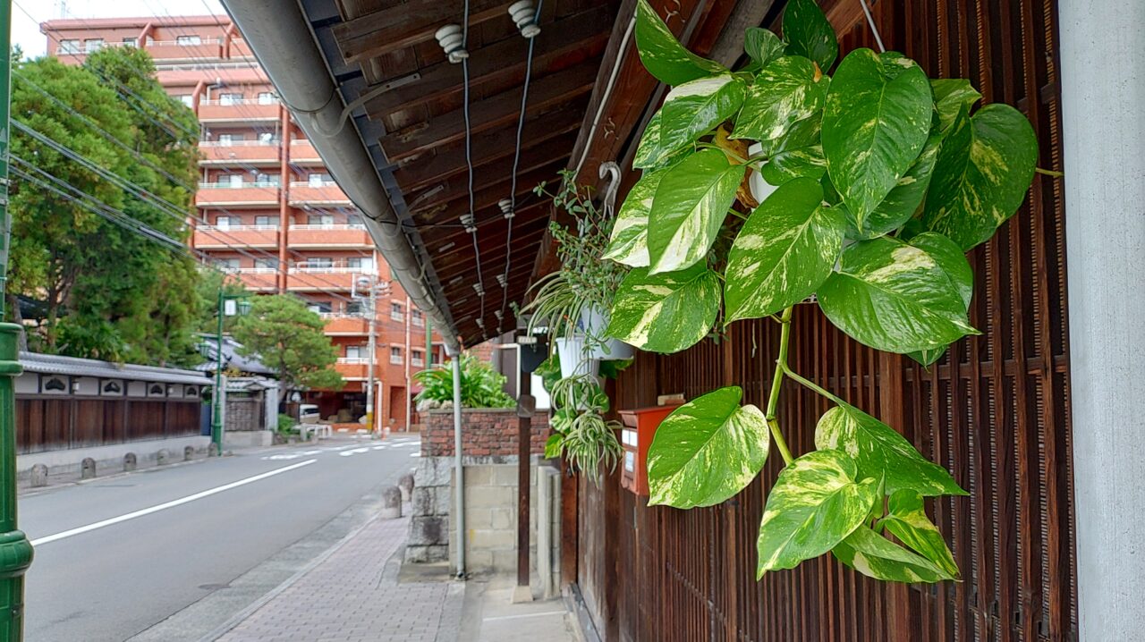 湯町の街並み