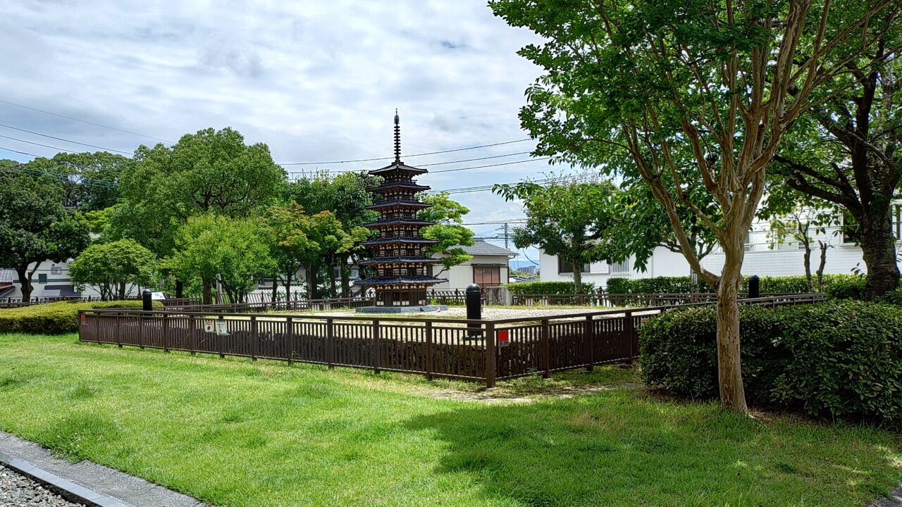 太宰府市文化ふれあい館の庭