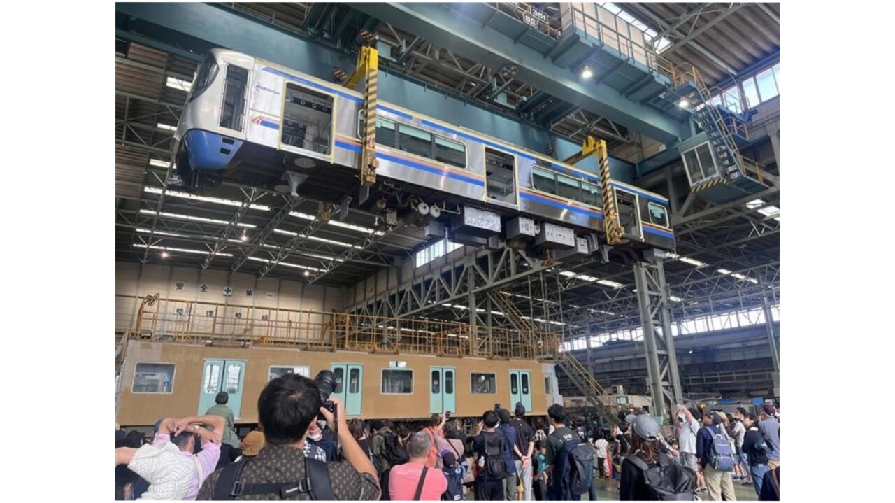 にしてつ電車まつりの昨年度の様子