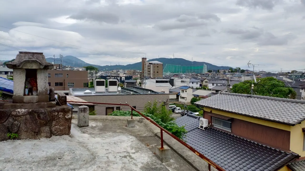 五穀神社からの眺め
