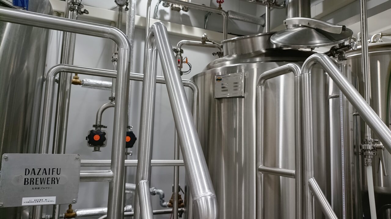 DAZAIFU BREWERYの醸造所