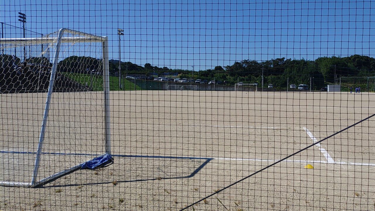 筑前ぽぽろのサッカー場