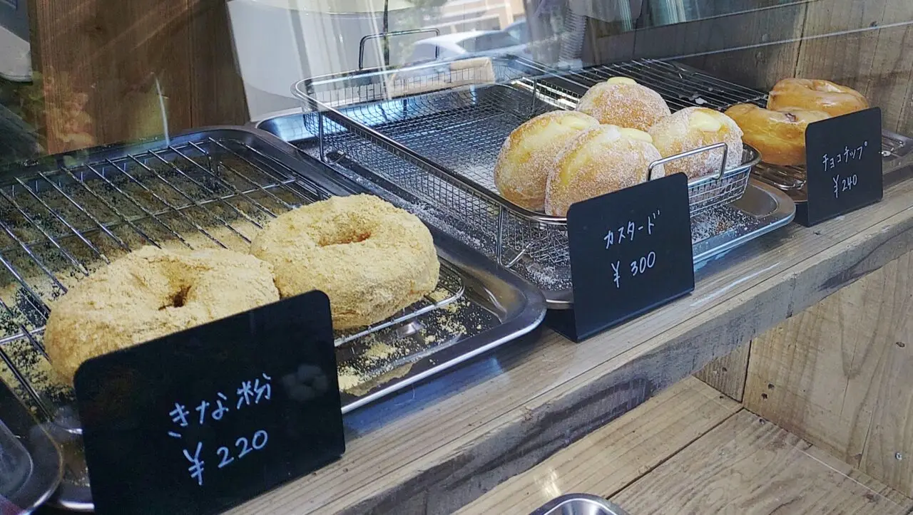 8DONUTのカウンター