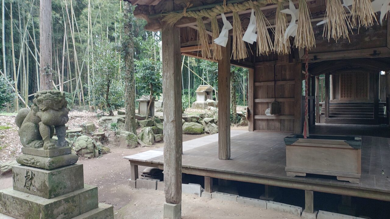 諸田八幡宮の社殿