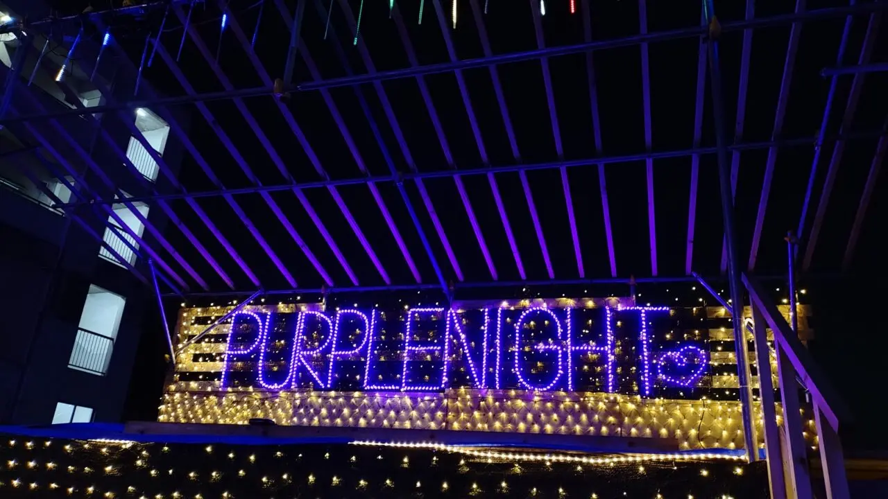 パープルナイトin二日市