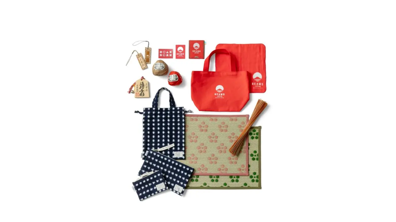 ビームス ジャパン 太宰府の店舗限定商品(約30品目)の一部