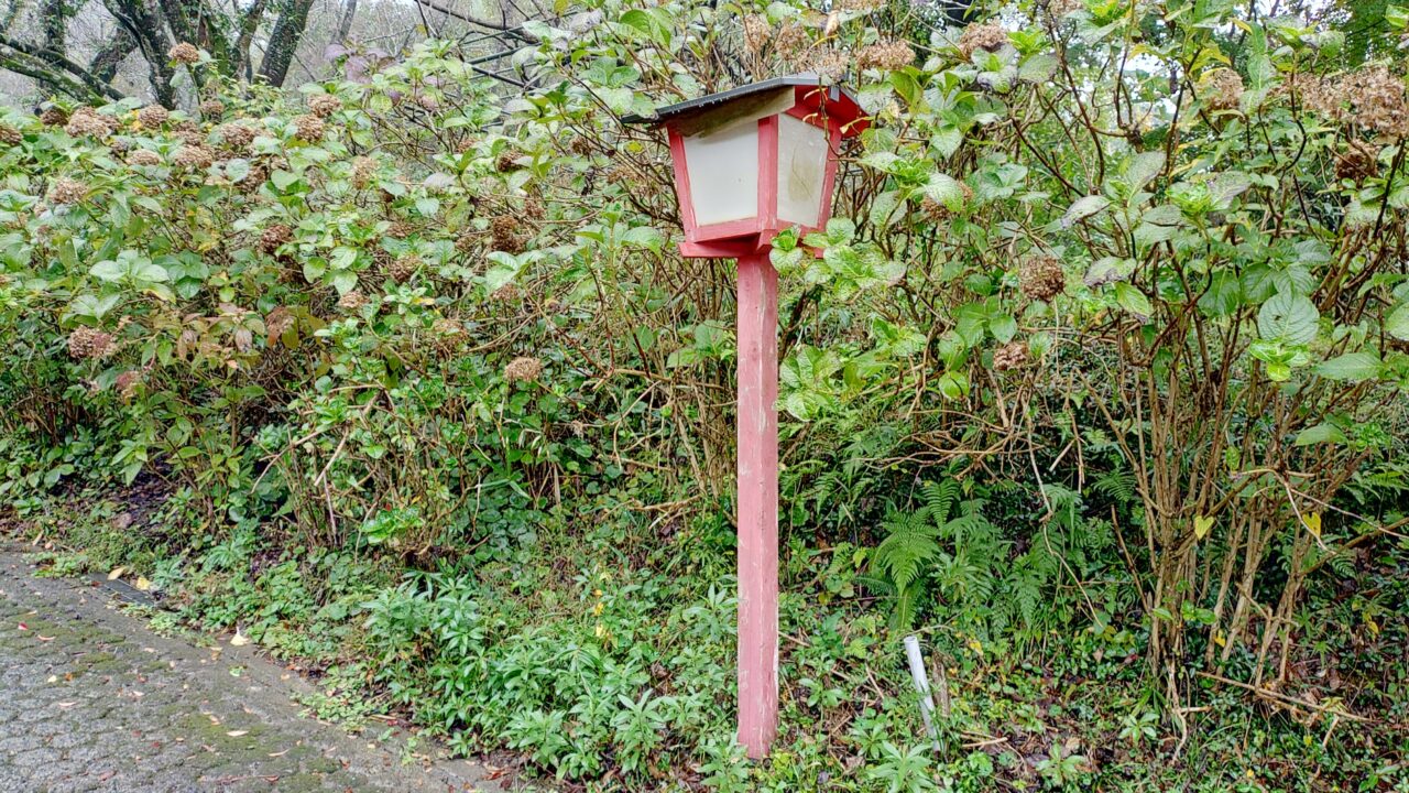 竹地蔵尊の参道