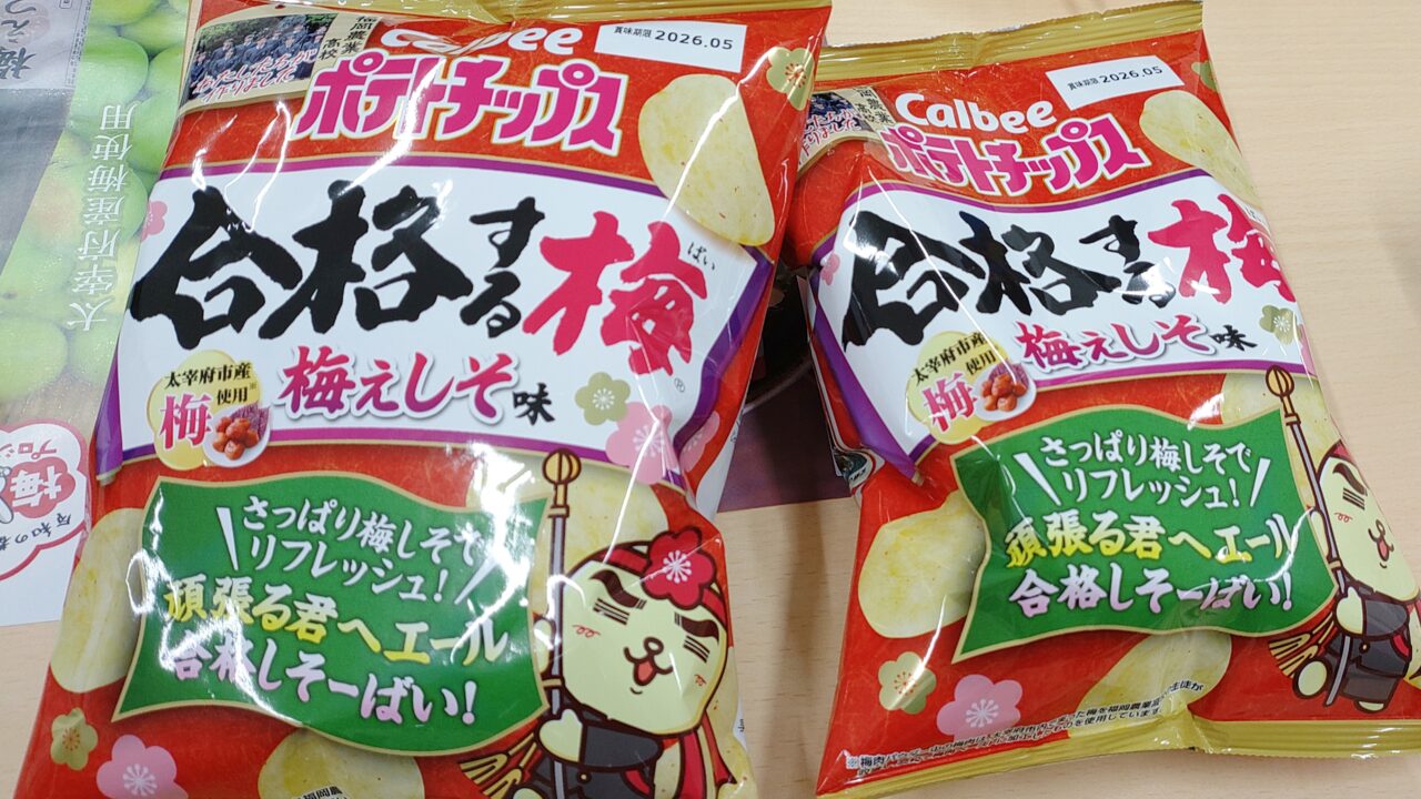 合格する梅 梅ぇしそ味