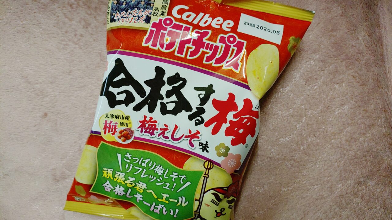 合格する梅 梅ぇしそ味