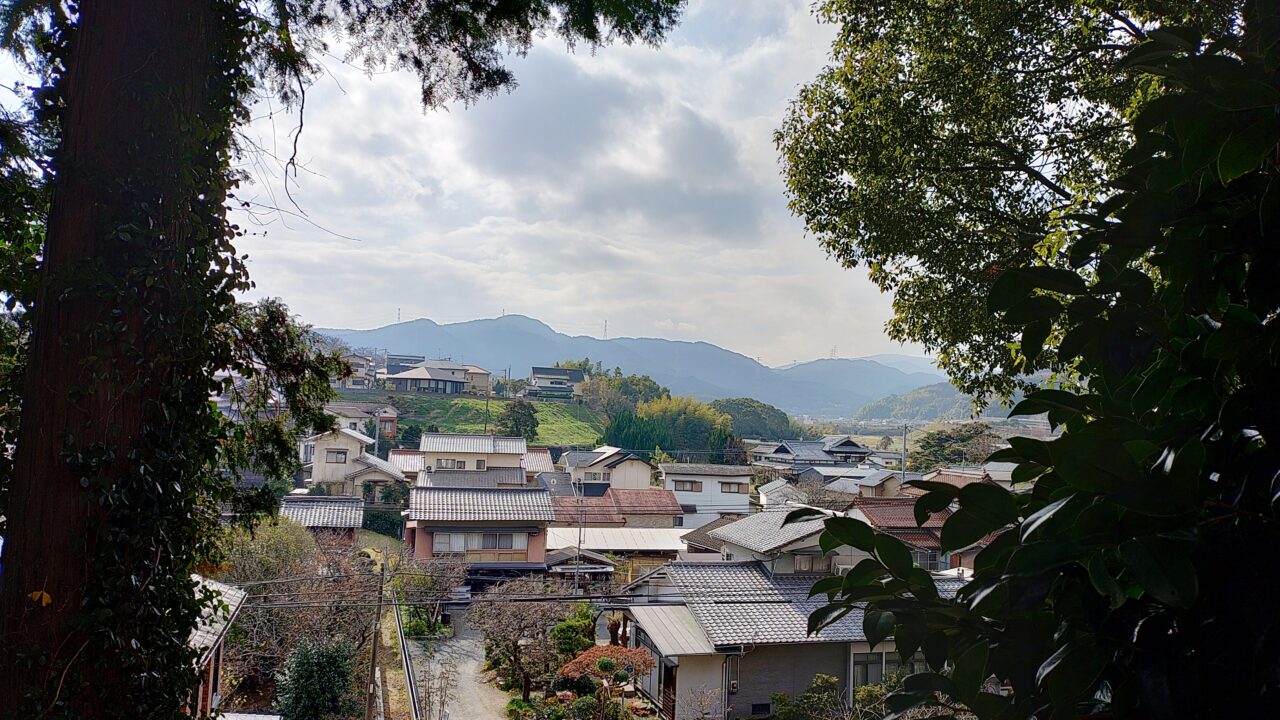 厳島神社からの眺め