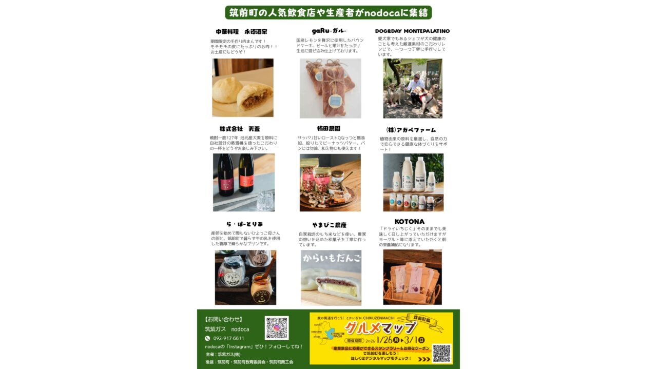 「美味しいとたのしい食と農のフェス」のチラシ