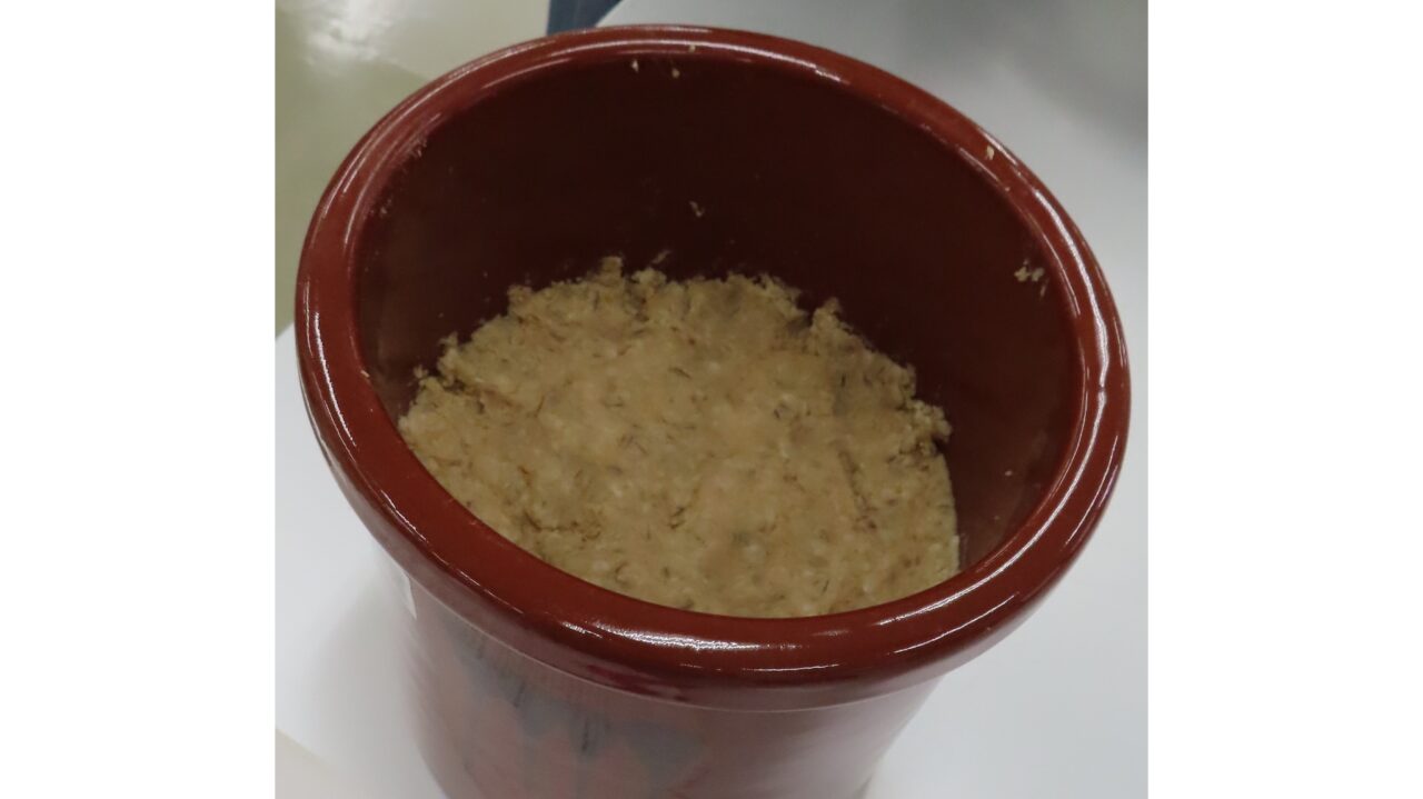 こだわりの味噌づくり（早春）
