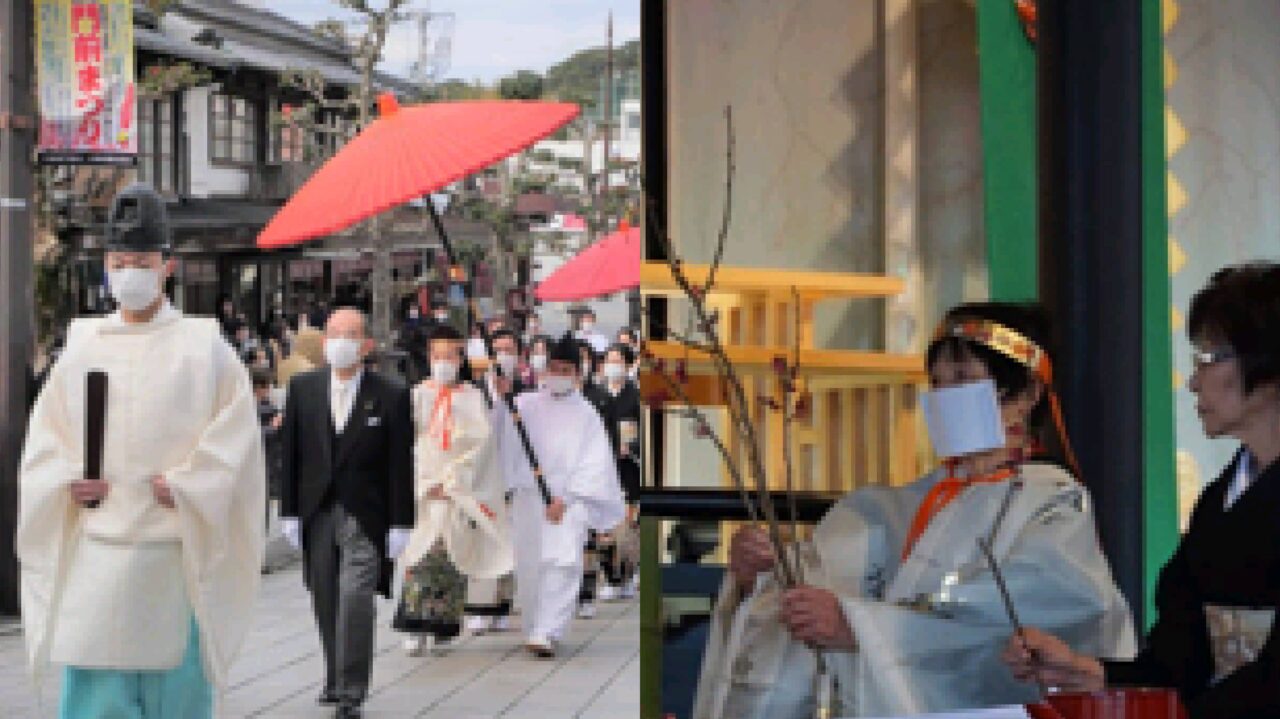 昨年の献華祭の様子