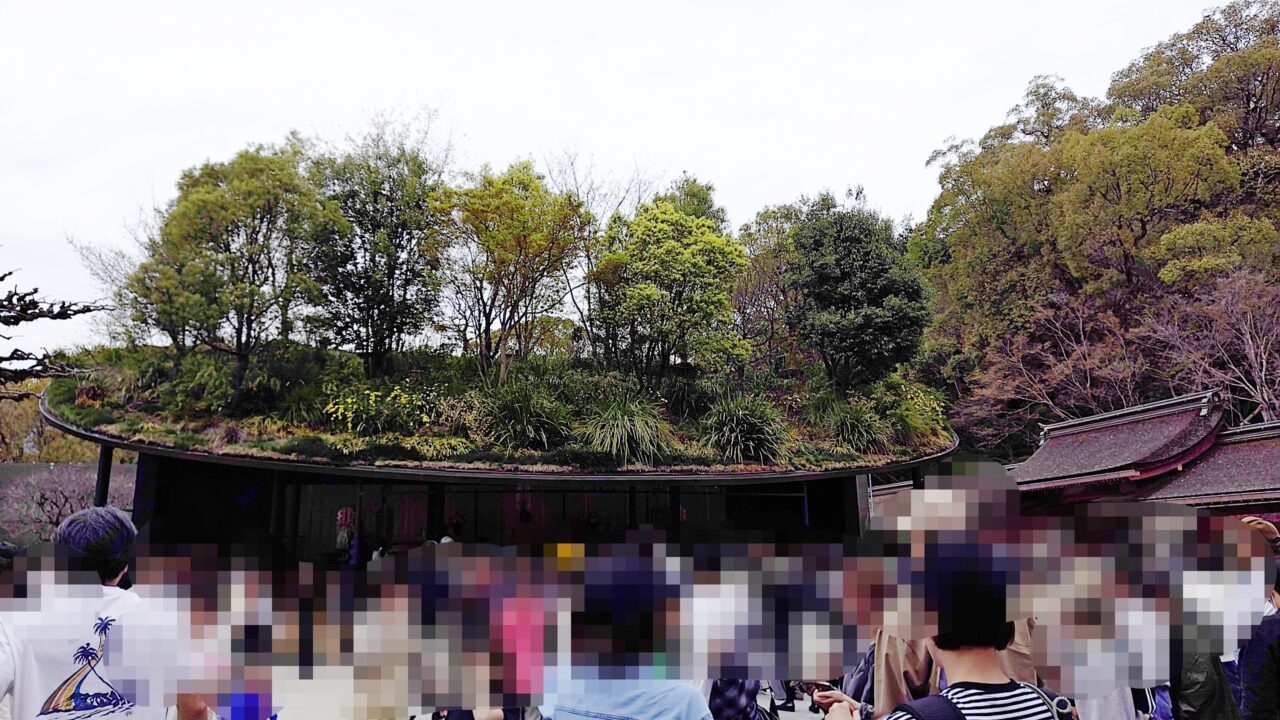 太宰府天満宮の仮殿