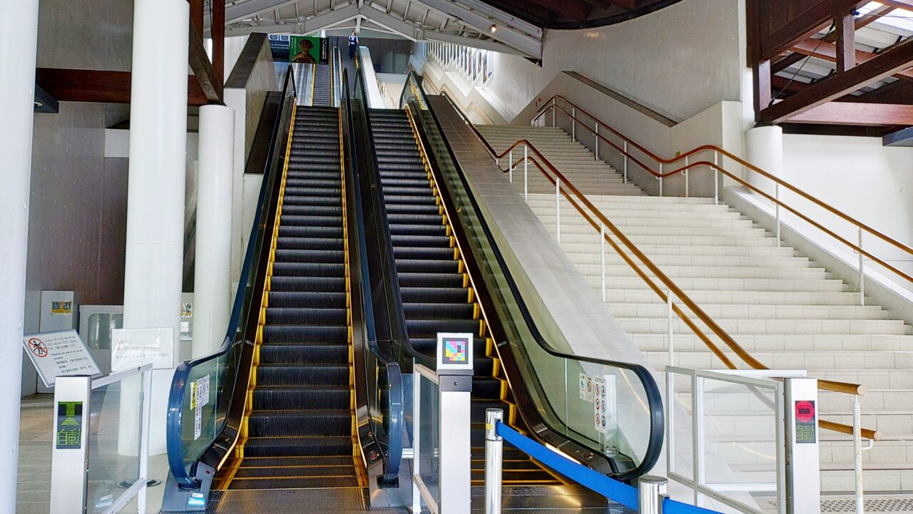 九州国立博物館の太宰府天満宮側入口