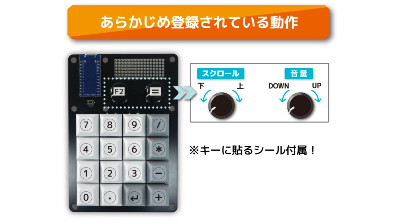 テンキーマクロパッド