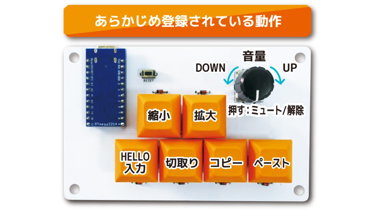 6キーマクロパッド