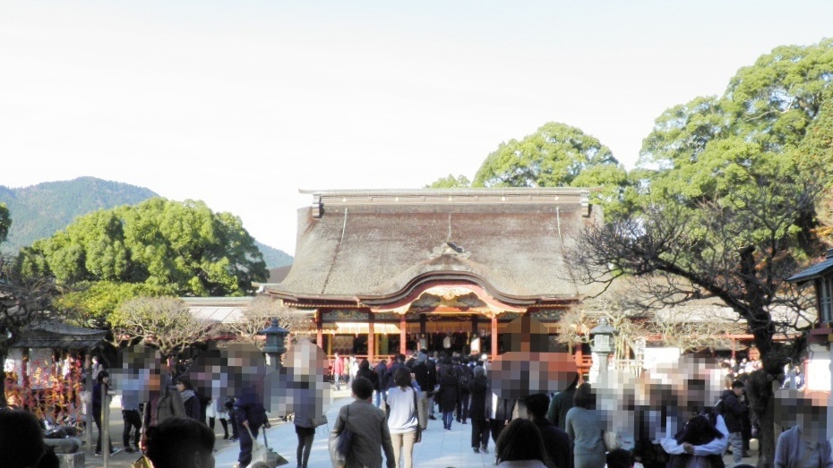 改修に入る前の本殿