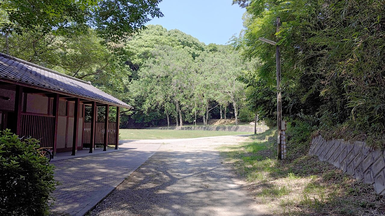 太宰府市民の森キャンプ場の公衆トイレ