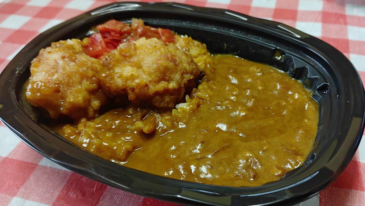 とよ唐亭のカレーライス