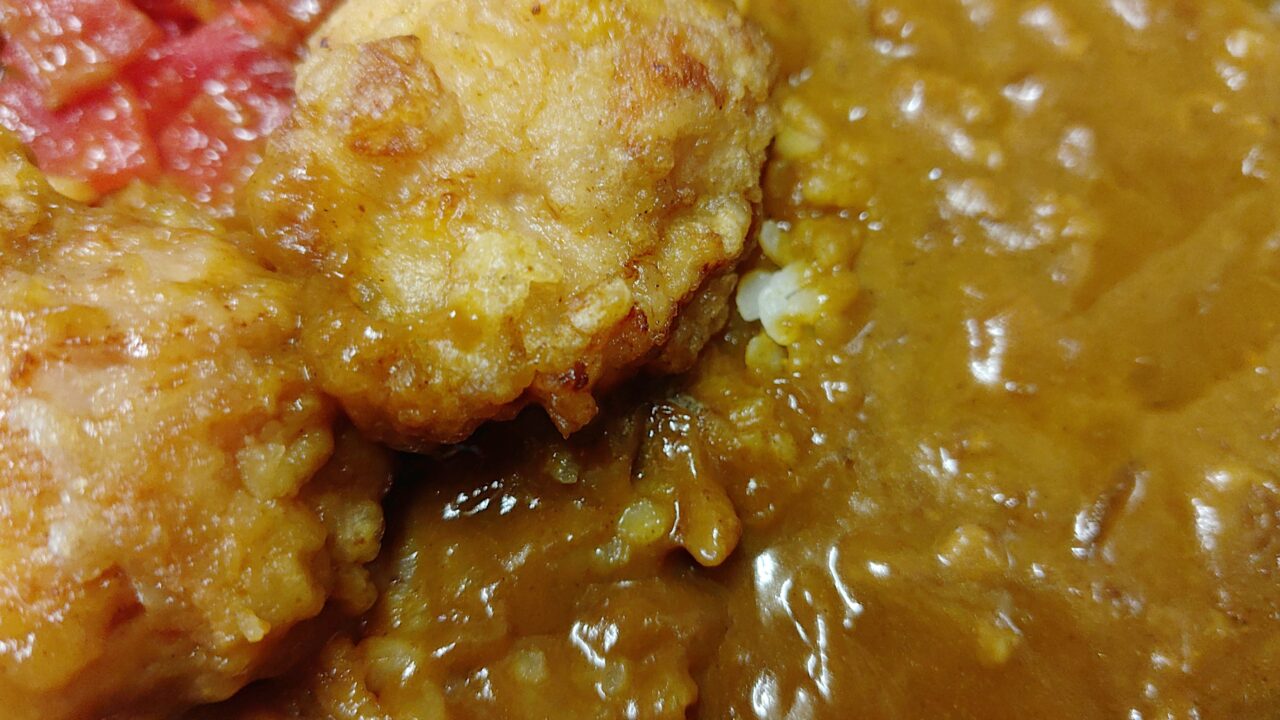 とよ唐亭のカレーライス