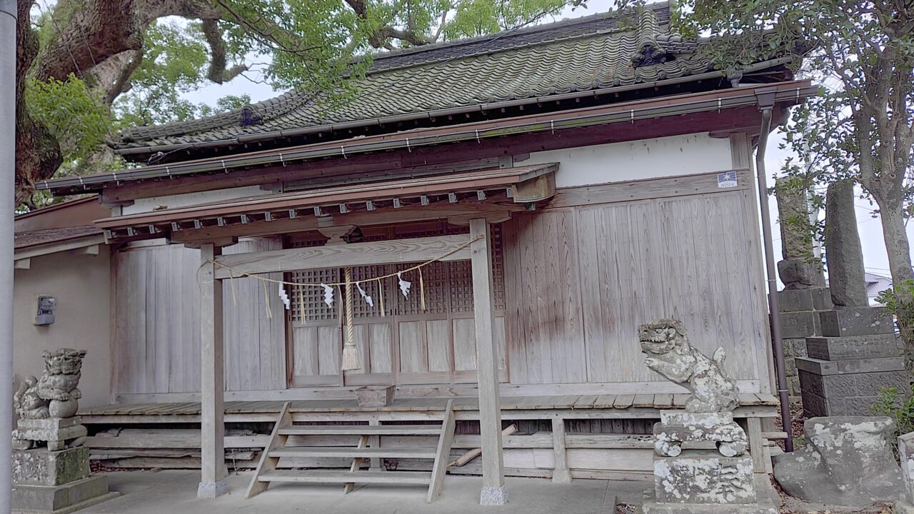 山田堰の水神社