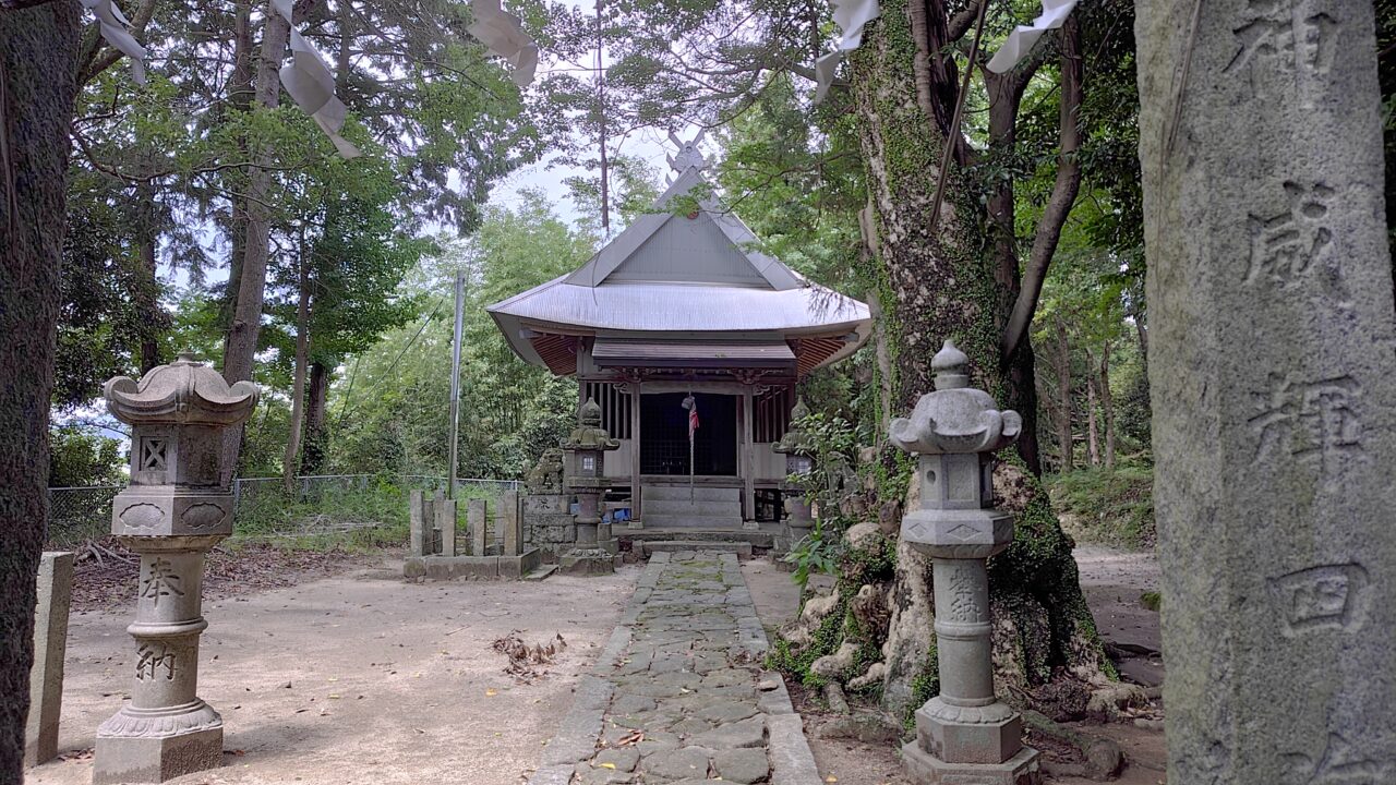 荒船神社の拝殿