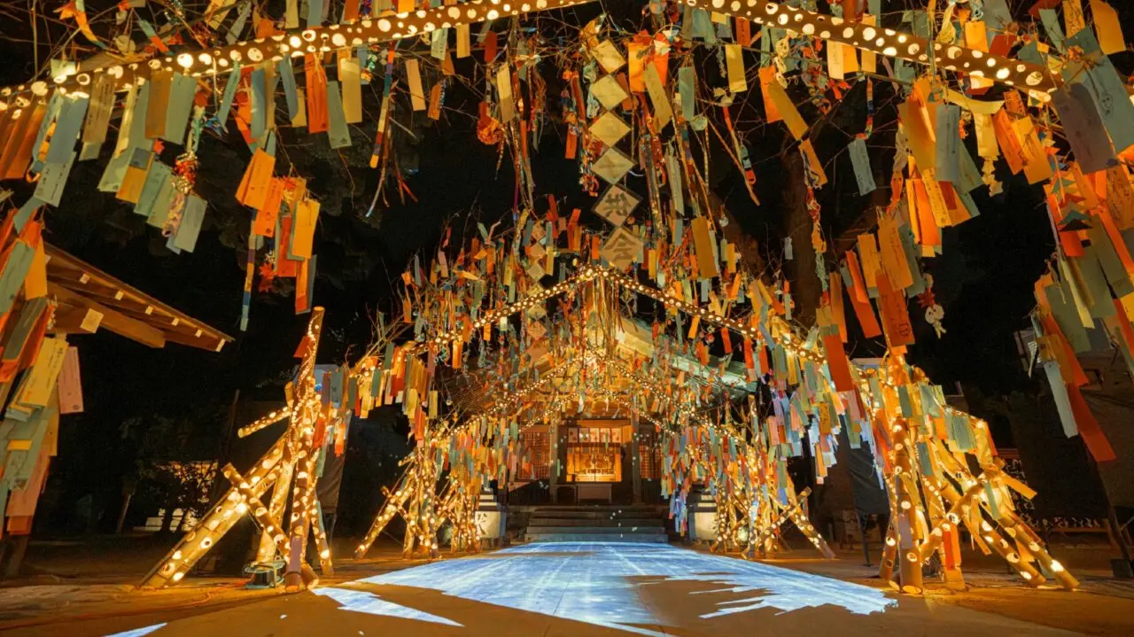 竈門神社の七夕祭り