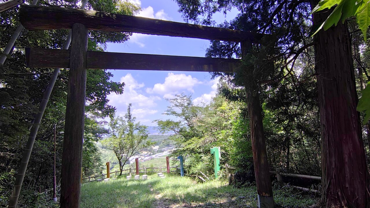 宮地嶽神社からの眺望