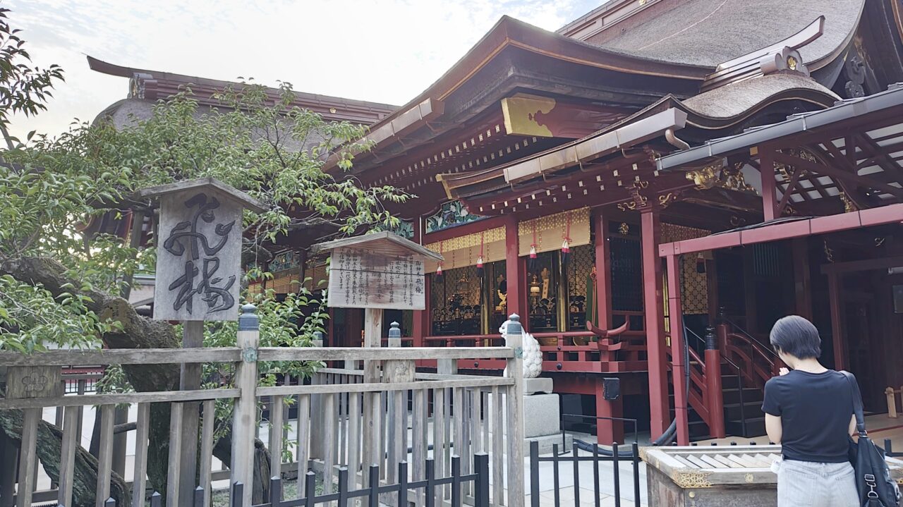 修復された太宰府天満宮の本殿
