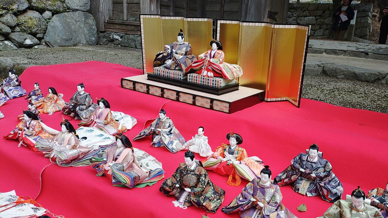 令和8年2月の雛めぐりの様子