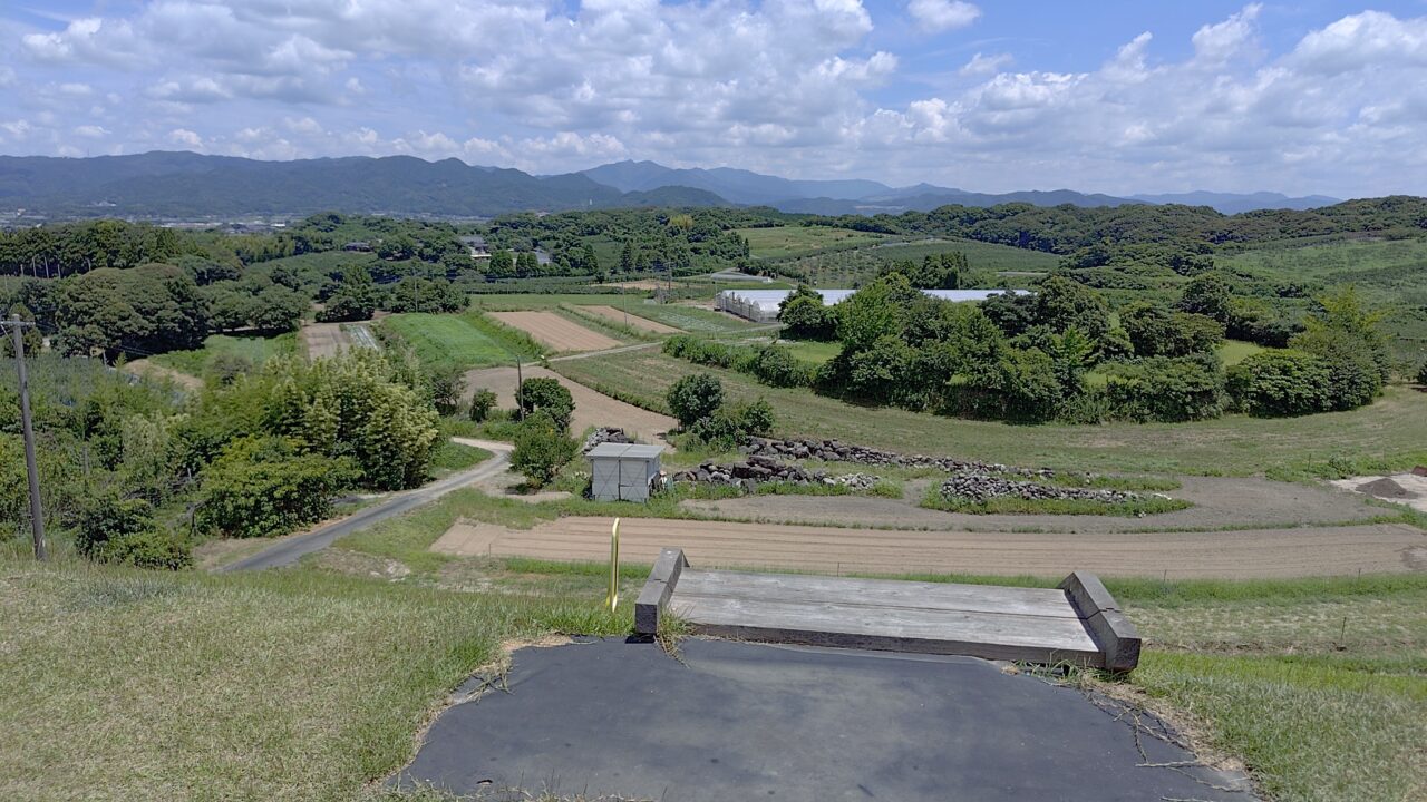 焼ノ峠古墳からの眺め