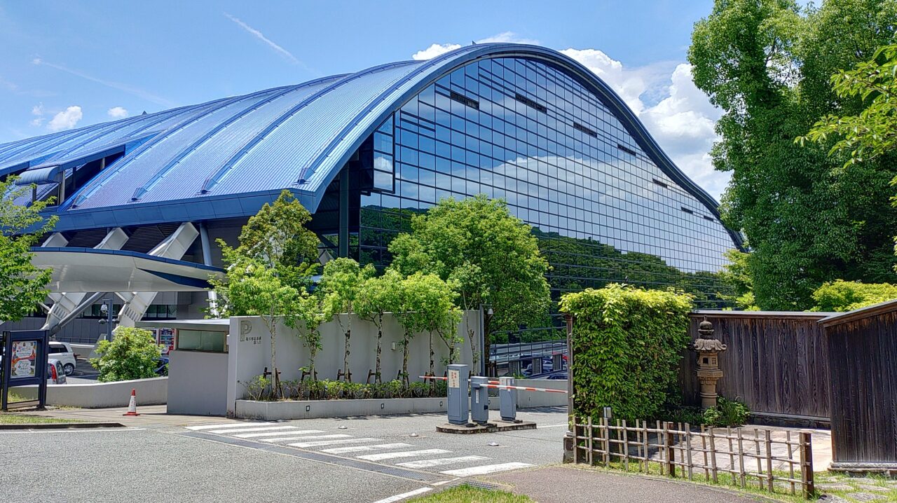 九州国立博物館のお茶室入口