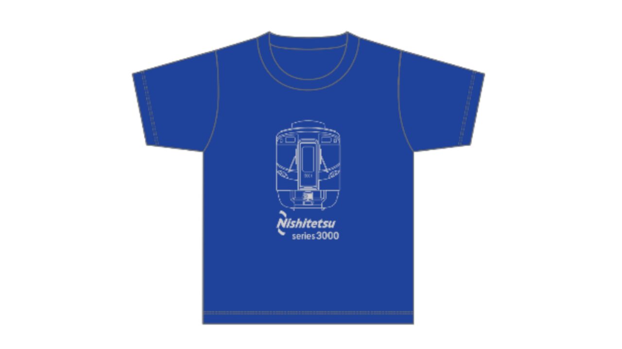 西鉄3000形Tシャツ