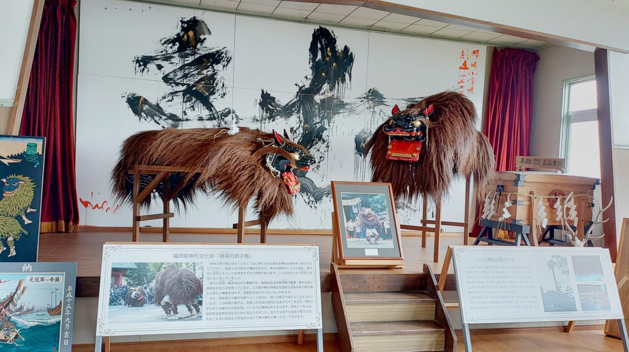 蜷城の獅子舞